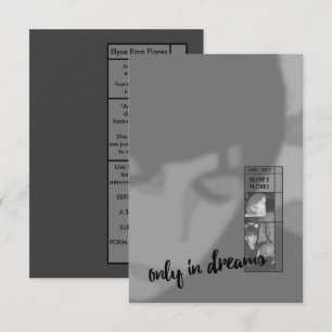 seulement dans les invitations funéraires de rêves