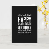 Seulement ici pour la carte d'anniversaire amusant (Fleur jaune)