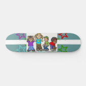 Seulement pour les enfants skateboard (Horz)