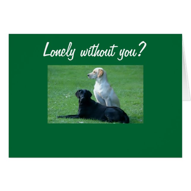 SEULEMENT SANS VOUS ? (Devant horizontal)