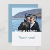 Seulement toi | Merci Mariage photo moderne (Devant / Derrière)