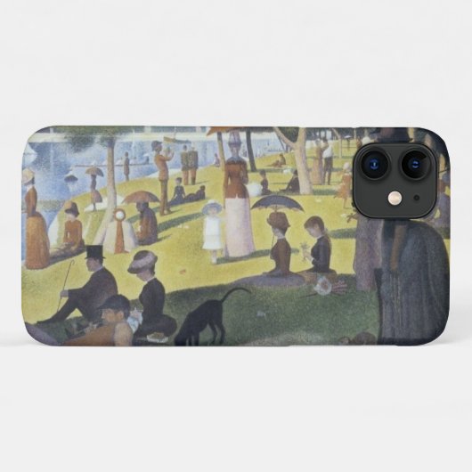 Seurat Case-Mate iPhone Case (Achterkant (horizontaal))