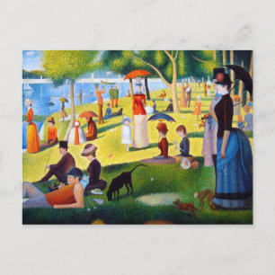 Seurat: Een zondag in La Grande Jatte Briefkaart