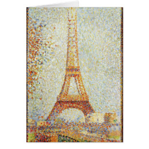 Seurat-schildering van de Effiel Tower