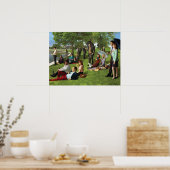 Seurat The Kantoor Edition Poster (Keuken)