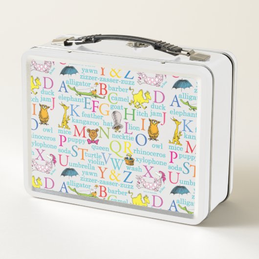 Seuss's ABC Pattern with Words (Achterkant)