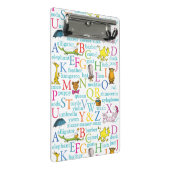 Seuss's ABC Pattern with Words Mini Klembord (Schuin)