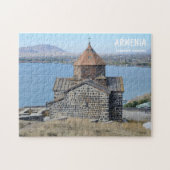 Sevanavank-klooster in Armenië Legpuzzel (Horizontaal)
