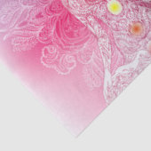 Seven Chakras Pink Lady Tissuepapier (Detail)