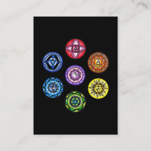 Seven Chakras Visitekaartje