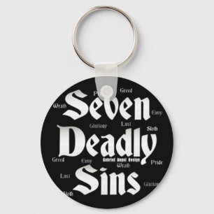 Seven Deadly Sins Logo Sleutelhanger