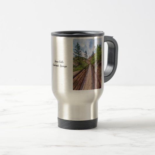 Seven Falls Walkway Bridge Travel Mug (Devant droit)