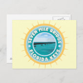 Seven Mile Bridge Florida Keys Briefkaart (Voorkant / Achterkant)