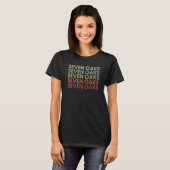 Seven Oaks South Carolina Seven Oaks SC Retro Vint T-shirt (Voorkant volledig)
