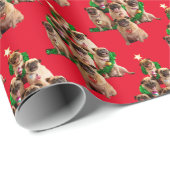 Seven Pugs-a-Posing Cadeaupapier (Rol Hoek)