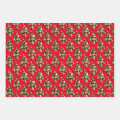 Seven Pugs-a-Posing Inpakpapier Vel (Voorkant 2)