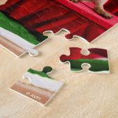 Seven Pugs-a-Posing Legpuzzel (Zijkant)