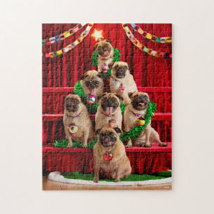 Seven Pugs-a-Posing Legpuzzel