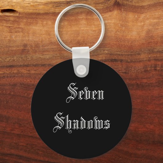Seven Shadows Sleutelhanger (Voorkant)