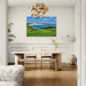 Seven Sisters Cliffs Canvas Afdruk