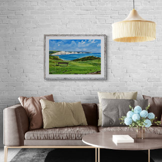 Seven Sisters-kliffen Perfect Poster