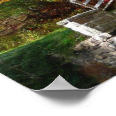 Seven Springs Herfst Bridge I Autumn Landscape Poster (Hoek)