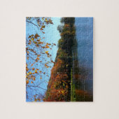 Seven Springs-Herfst Trees en Pond Legpuzzel (Verticaal)