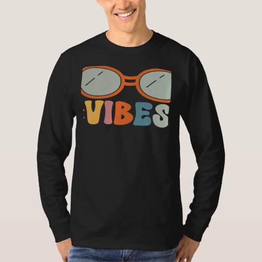 Seventh Grade Vibes 7th Grade Students Parents Tea T-shirt (Voorkant)