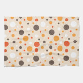 Seventies Retro Stippen Theedoek (Horizontaal)