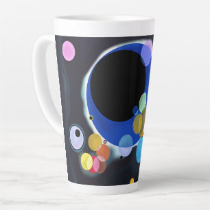 Several Circles, Vassily Kandinsky digitaal Latte Mok