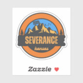 Severance, Kansas Sticker (Vel)