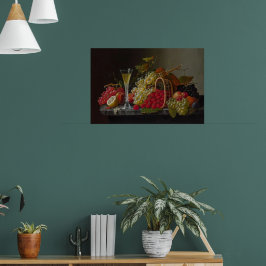 Severin Roesen Stilleven Poster