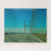 Severn Bridge Wales Jigsaw Puzzle Puzzle (Horizontal)