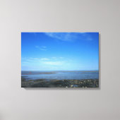Severn Estuary op Penarth II Canvas Afdruk (Voorkant)