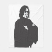 Severus Snape Arms Crossed B-W Fleece Deken (Voorkant)