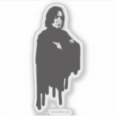 Severus Snape Arms, getransformeerd B-W Sticker (Voorkant)