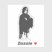 Severus Snape Arms, getransformeerd B-W Sticker (Vel)
