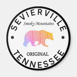 Sevierville Tennessee Great Smoky Mountains Magneet