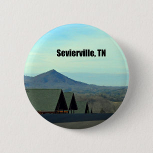 Sevierville, Tennessee Ronde Button 5,7 Cm