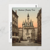 Sevigne Gate, Bordeaux, Frankrijk Briefkaart (Voorkant / Achterkant)