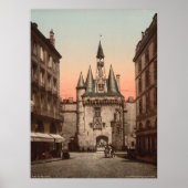 Sevigne gate, Bordeaux, Frankrijk Poster (Voorkant)