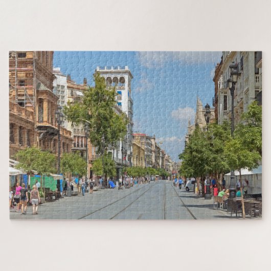 Sevilla. #36. legpuzzel (Horizontaal)