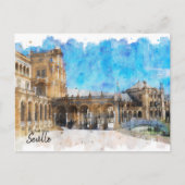 Sevilla - Het Briefkaart van Real Spanje (Voorkant)