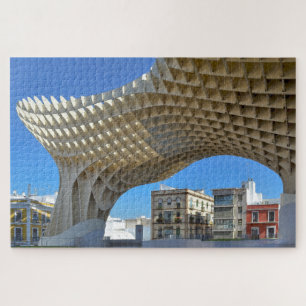 Sevilla Metropol Parasol paddenstoelstructuur Legpuzzel