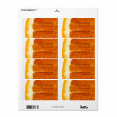 Sevilla oranje marmelade label (Full Sheet)
