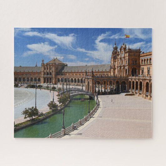 Sevilla- Plaza de Espana Legpuzzel (Horizontaal)