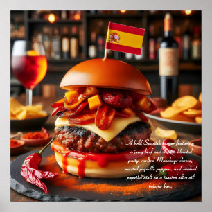 Sevilla Sizzle: sensatie van chorizo Poster