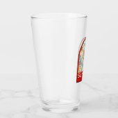 Sevilla Spain Travel Retro Emblem Glas (Rechts)