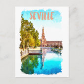  Sevilla Spanje Andalusië Briefkaart (Voorkant)