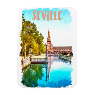 Sevilla Spanje Andalusië Magneet